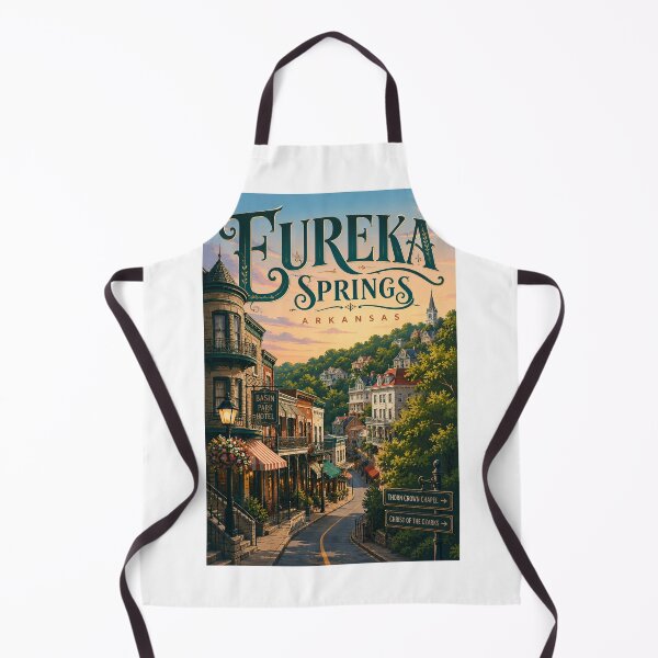 Item preview, Eureka Springs Arkansas Historic Downtown and Ozark Mountains designed and sold by StampMyPassport.