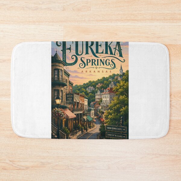 Item preview, Eureka Springs Arkansas Historic Downtown and Ozark Mountains designed and sold by StampMyPassport.