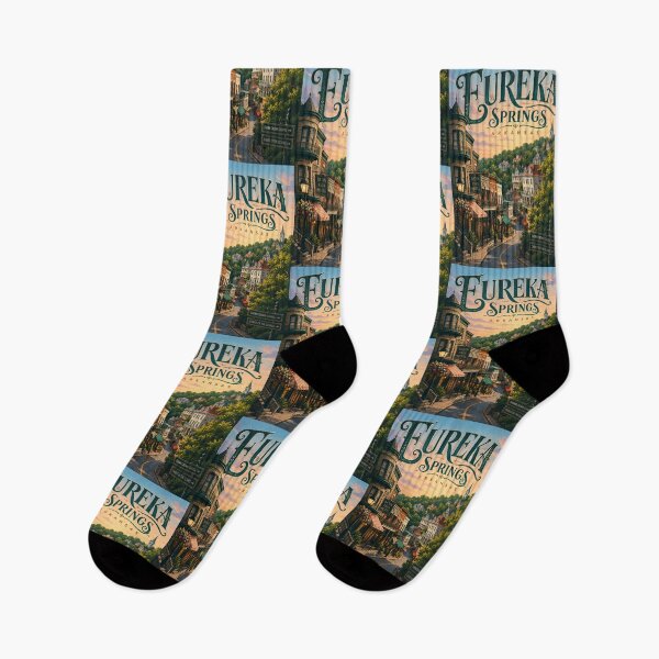 Item preview, Eureka Springs Arkansas Historic Downtown and Ozark Mountains designed and sold by StampMyPassport.