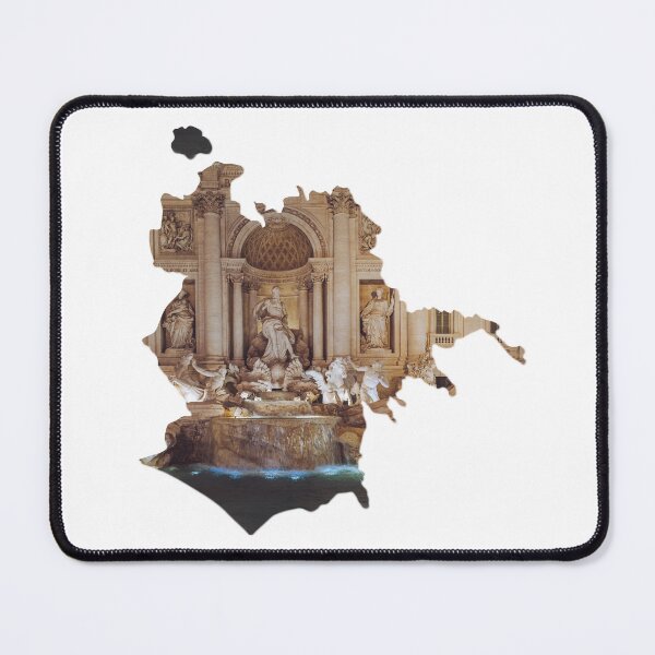 Item preview, Rome Map Trevi Fountain Baroque Architecture Silhouette V4 designed and sold by Maroan93.