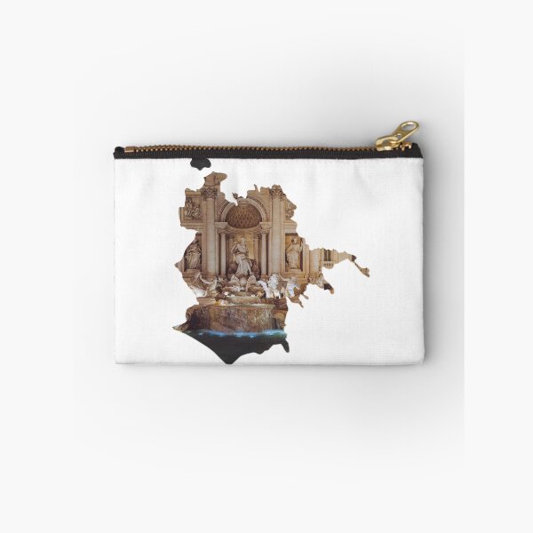 Item preview, Rome Map Trevi Fountain Baroque Architecture Silhouette V4 designed and sold by Maroan93.