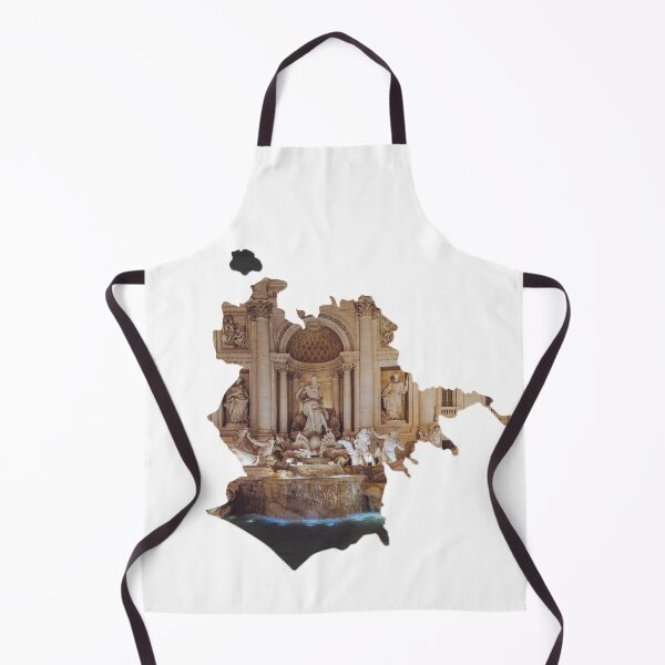 Item preview, Rome Map Trevi Fountain Baroque Architecture Silhouette V4 designed and sold by Maroan93.