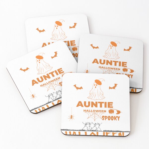 Item preview, Spooky Auntie Halloween – Ghost Graveyard Gothic Design  Description designed and sold by MOCH- ART.