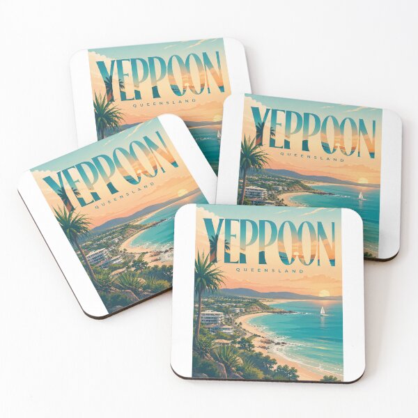 Item preview, Yeppoon Queensland Capricorn Coast at Sunset designed and sold by StampMyPassport.