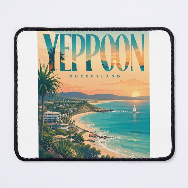 Item preview, Yeppoon Queensland Capricorn Coast at Sunset designed and sold by StampMyPassport.