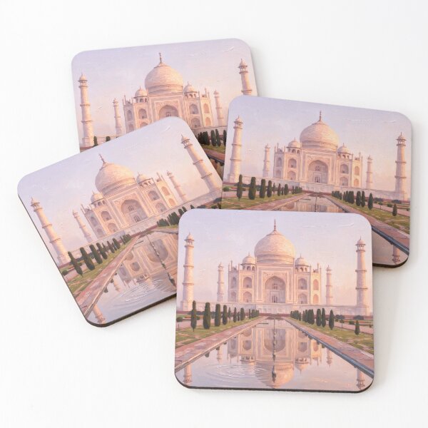 Item preview, Taj Mahal at Sunrise designed and sold by RedPeaStudio.
