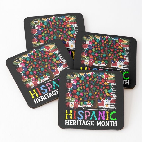 Item preview, Hispanic Heritage Month Colorful Hand Tree National Identity designed and sold by GLIDL.