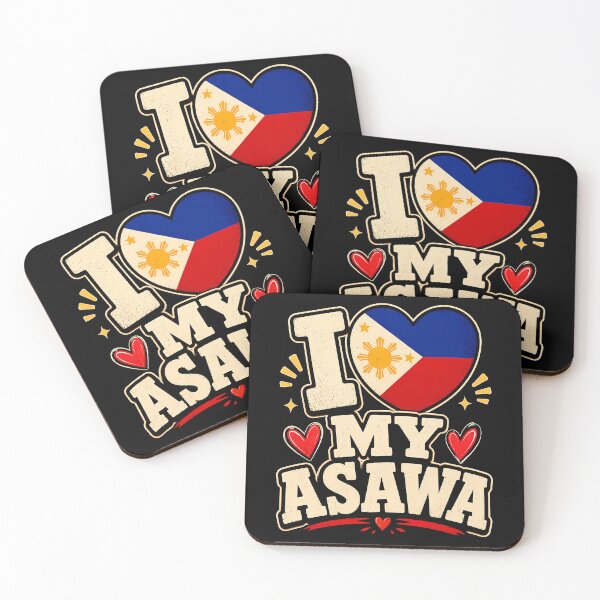 Item preview, I love my asawa with Philippine flag design designed and sold by rafaeltto.