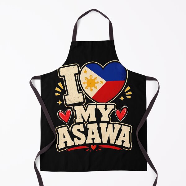 Item preview, I love my asawa with Philippine flag design designed and sold by rafaeltto.