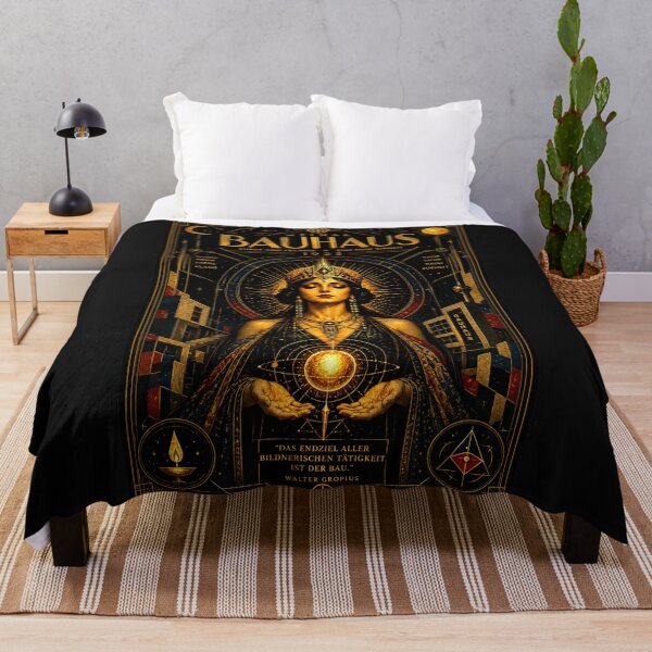 Item preview, Weimar Bauhaus 1923 — The Golden Architect designed and sold by Sanctum Icons.
