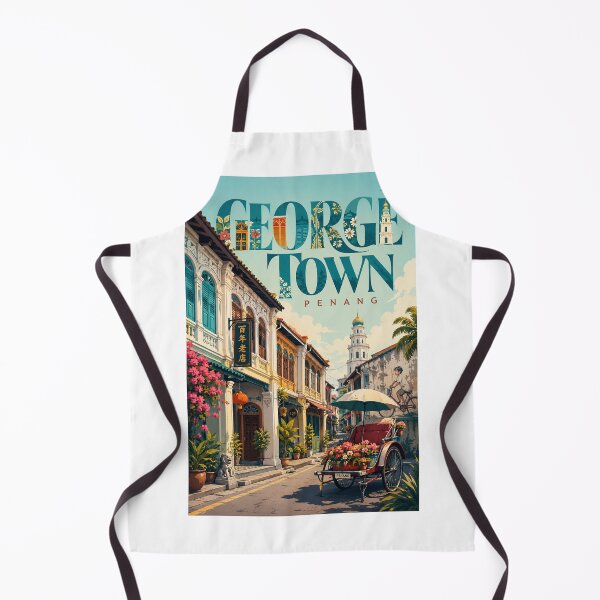 Item preview, George Town Penang Heritage Streets and Colonial Architecture designed and sold by StampMyPassport.