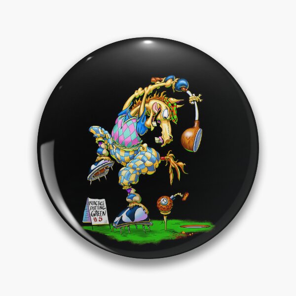Item preview, Practice Putting Green 5 Golf Cartoon Bulldog designed and sold by GLIDL.