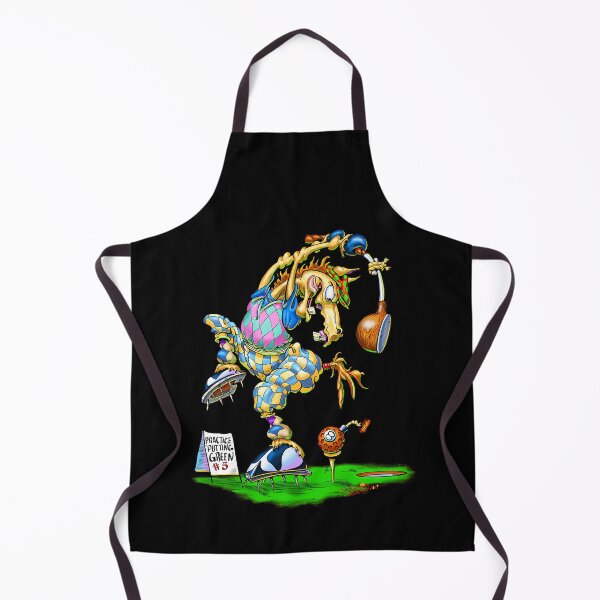 Item preview, Practice Putting Green 5 Golf Cartoon Bulldog designed and sold by GLIDL.