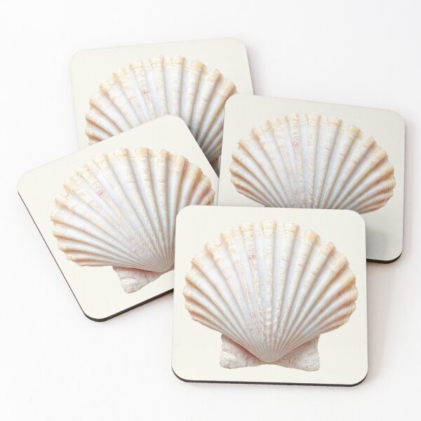 Item preview, Natural Scallop Shell Coastal Photo designed and sold by jianina-alondra.