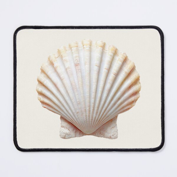 Item preview, Natural Scallop Shell Coastal Photo designed and sold by jianina-alondra.