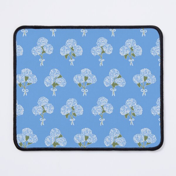 Item preview, Hydrangea Bunches - Bloom and Bow - dark blue designed and sold by Stephanie Fiona Design.