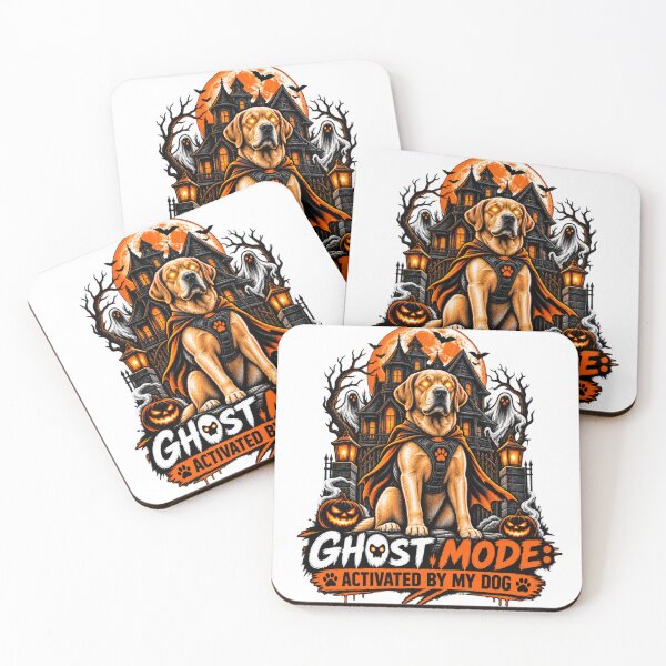 Item preview, Ghost Mode Activated By My Dog Labrador Halloween Funny Guard Dog Shirt designed and sold by KnrNazimTHRE4DS.