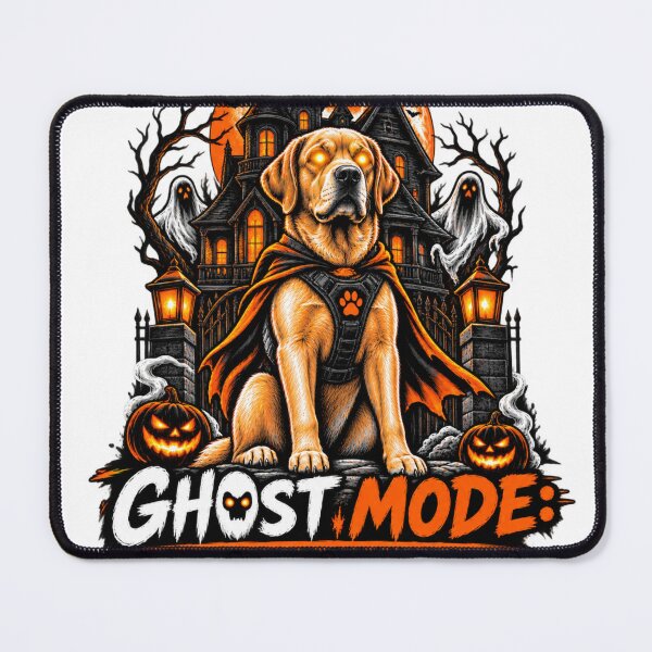 Item preview, Ghost Mode Activated By My Dog Labrador Halloween Funny Guard Dog Shirt designed and sold by KnrNazimTHRE4DS.
