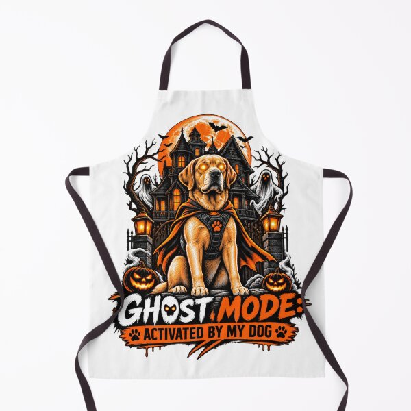 Item preview, Ghost Mode Activated By My Dog Labrador Halloween Funny Guard Dog Shirt designed and sold by KnrNazimTHRE4DS.