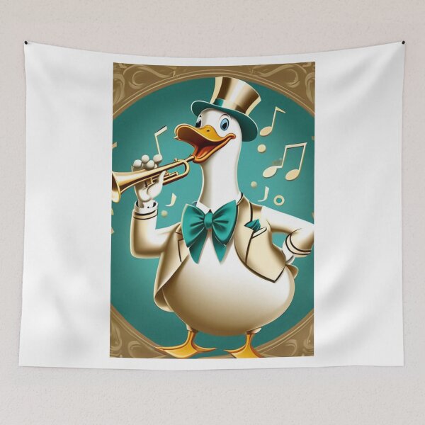 Item preview, Illustration - Stylized Duck Character, A Playful Homage to the World of Disney designed and sold by World-Pets.