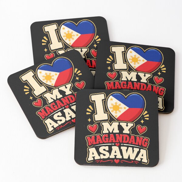 Item preview, I love my maganda asawa design with Philippine flag designed and sold by rafaeltto.