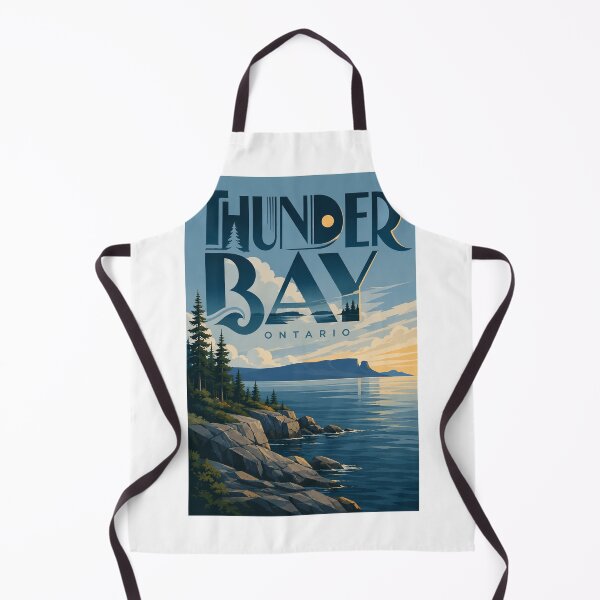 Item preview, Thunder Bay Ontario Lake Superior Rocky Shoreline designed and sold by StampMyPassport.