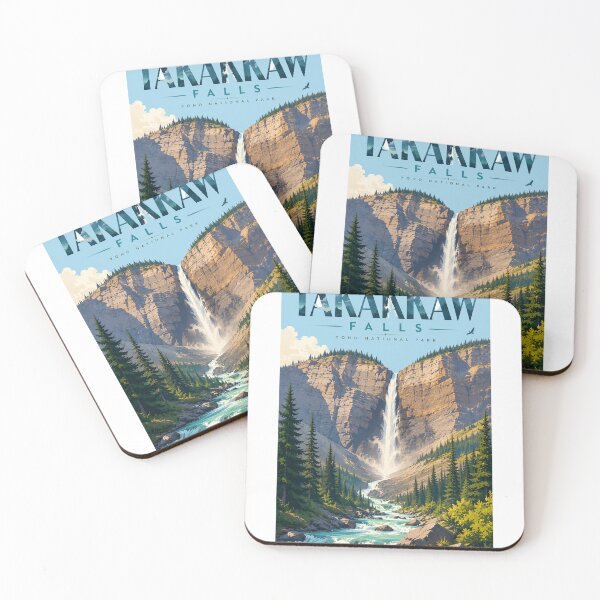 Item preview, Takakkaw Falls Yoho National Park Canadian Rockies Waterfall designed and sold by StampMyPassport.