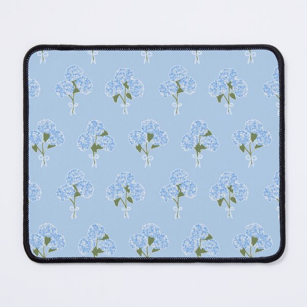 Item preview, Hydrangea Bunches - Bloom and Bow - light blue designed and sold by Stephanie Fiona Design.