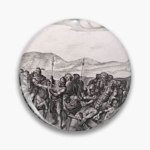 Item preview, Crucifixion of Saint Peter Engraving designed and sold by artofuniverse.
