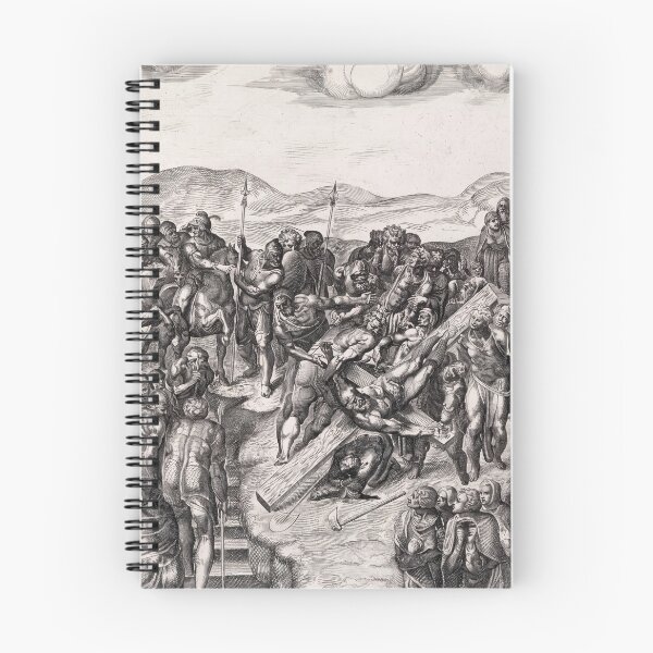 Item preview, Crucifixion of Saint Peter Engraving designed and sold by artofuniverse.