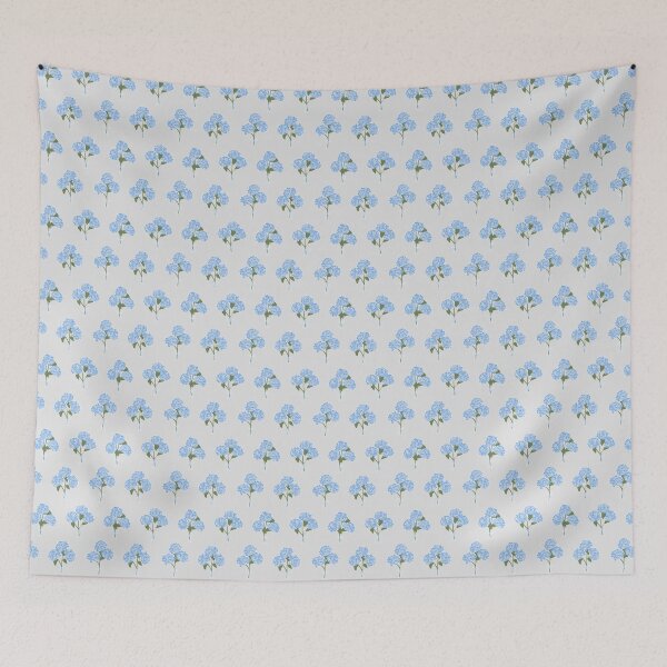 Item preview, Hydrangea Bunches - Bloom and Bow - grey designed and sold by Stephanie Fiona Design.