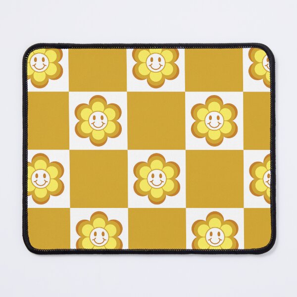 Item preview, Retro & Happy Flower Checkers designed and sold by Beeptea.
