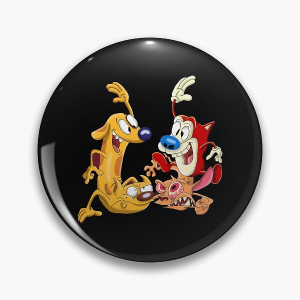 Item preview, CatDog Meets Ren and Stimpy 90s Nicktoon Mashup designed and sold by GLIDL.
