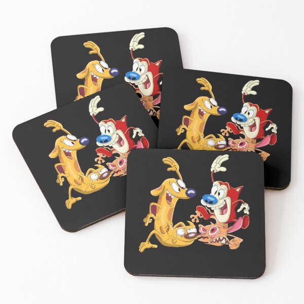 Item preview, CatDog Meets Ren and Stimpy 90s Nicktoon Mashup designed and sold by GLIDL.