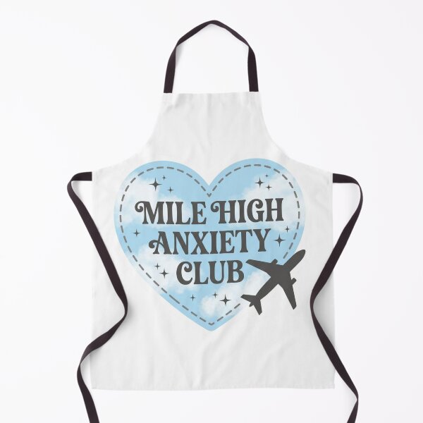 Item preview, Mile High Anxiety Club Funny Fear of Flying Airplane Quote designed and sold by raedattia.