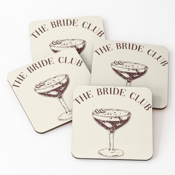 Item preview, The Bride Club Vintage Espresso Martini Bachelorette Party designed and sold by BrownHorse90s.
