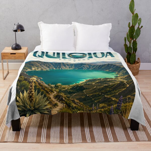 Item preview, Quilotoa Ecuador Andean Crater Lake and Volcanic Highlands designed and sold by StampMyPassport.