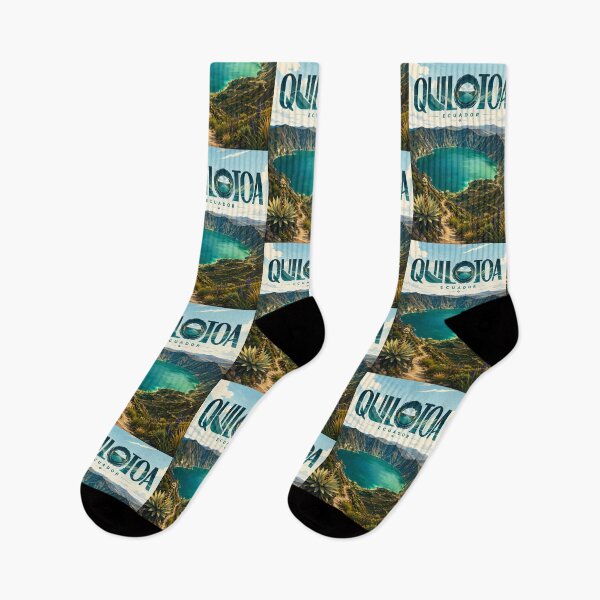 Item preview, Quilotoa Ecuador Andean Crater Lake and Volcanic Highlands designed and sold by StampMyPassport.