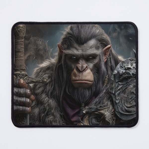 Item preview, Powerful Warrior With Sword and Armor Portrait designed and sold by Artessie.