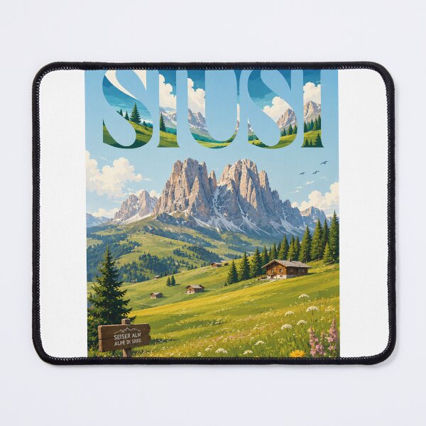 Item preview, Alpe di Siusi Dolomites Alpine Meadows in South Tyrol designed and sold by StampMyPassport.