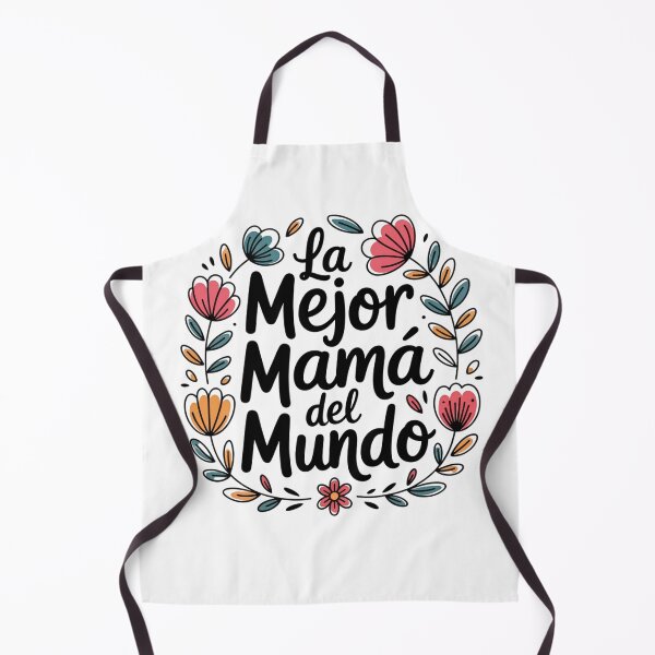 Item preview, La Mejor Mama Del Mundo Spanish Floral Typography T-Shirt Design designed and sold by johnExpress02.