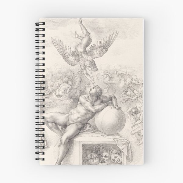 Item preview, Winged Dream Allegory of the Reclining Nude designed and sold by artofuniverse.