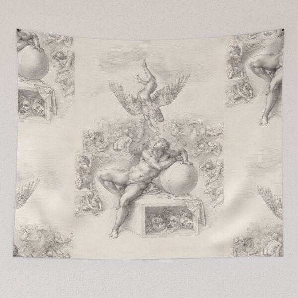 Item preview, Winged Dream Allegory of the Reclining Nude designed and sold by artofuniverse.