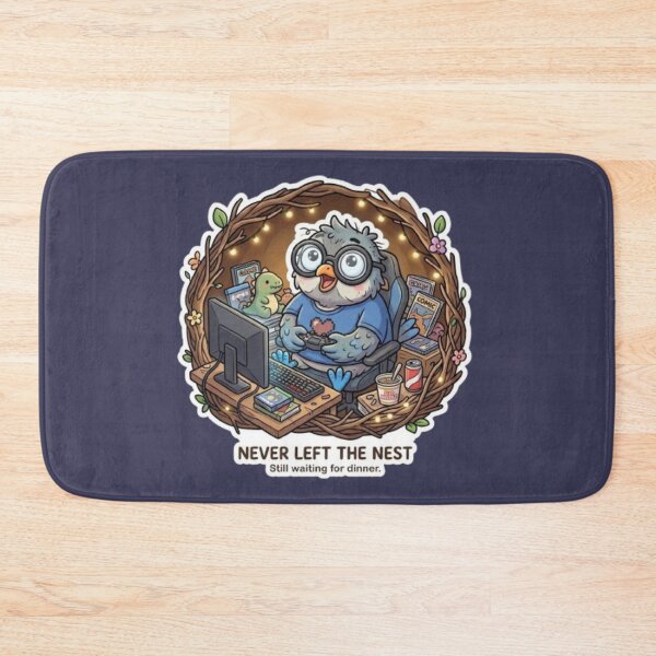 Item preview, Adult Body, Childhood Bedroom – Funny Nerd Gamer Design designed and sold by YunsCozyCorner.