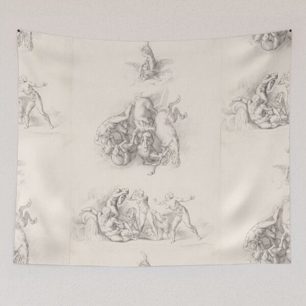 Item preview, Mythological Figures and Horses Anatomical Study designed and sold by artofuniverse.