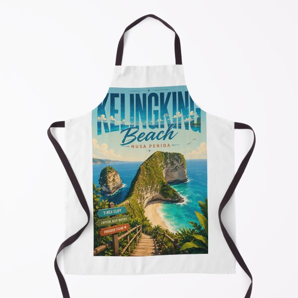 Item preview, Kelingking Beach Nusa Penida Bali T Rex Cliff Coastline designed and sold by StampMyPassport.