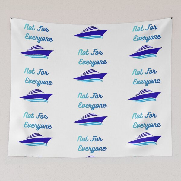 Item preview, Exclusive Nautical Boat Design – Not For Everyone Graphic designed and sold by EdgeSphere.