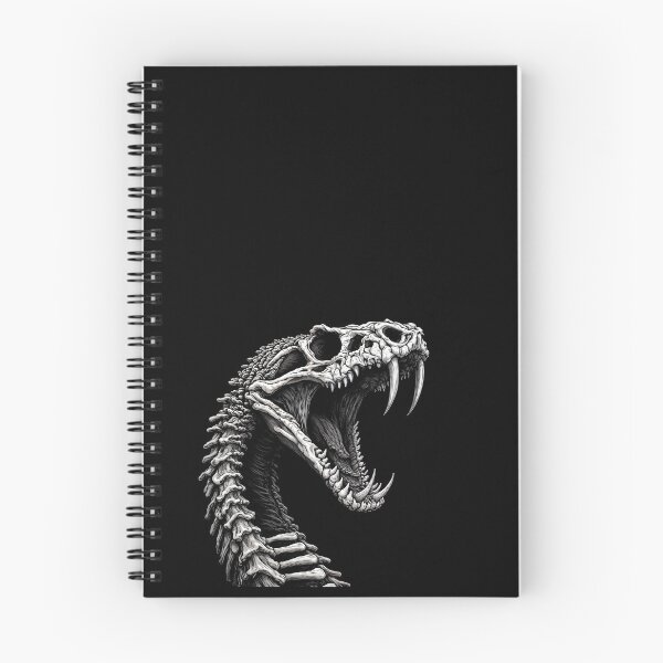 Item preview, Skeleton of a snake's head with an open mouth designed and sold by Mike Kiev art.