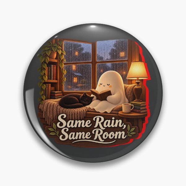 Item preview, Same Rain, Same Room designed and sold by QuietNovaShop.