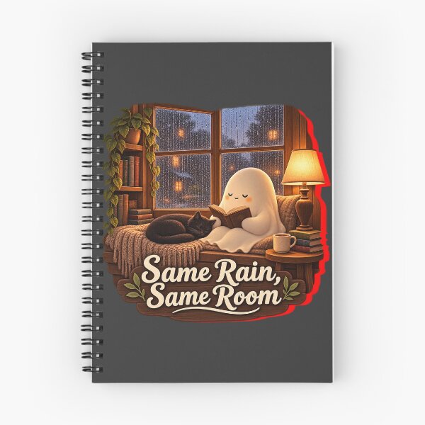 Item preview, Same Rain, Same Room designed and sold by QuietNovaShop.